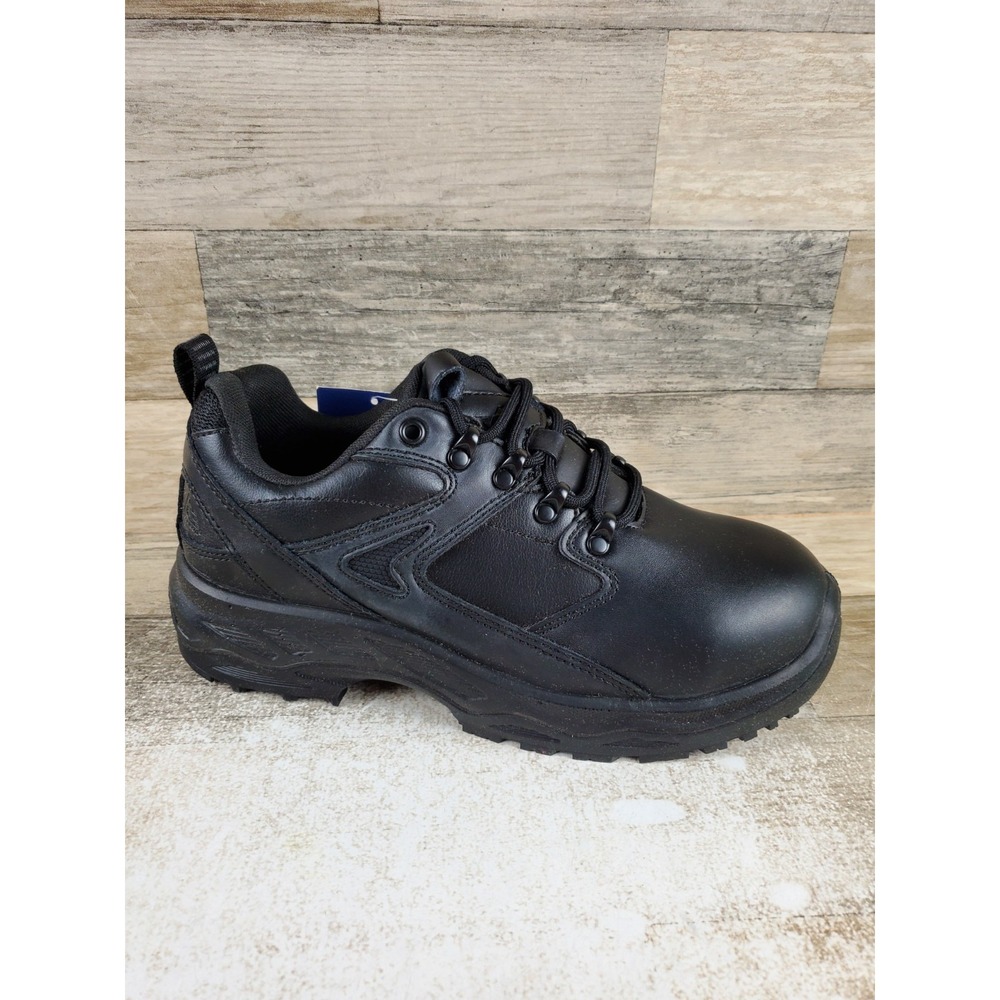ACE Work Boots Imperial Work Shoe Mens 7.5 / Womens 9 Black Leather Aluminum Toe